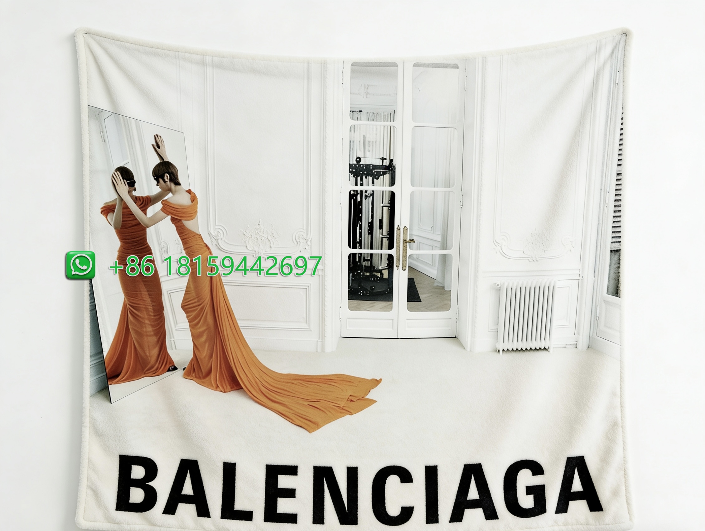 Balenciaga Throw Blankets